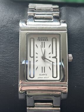 Bijoux Terner Silver Tone Women’s Quartz Watch